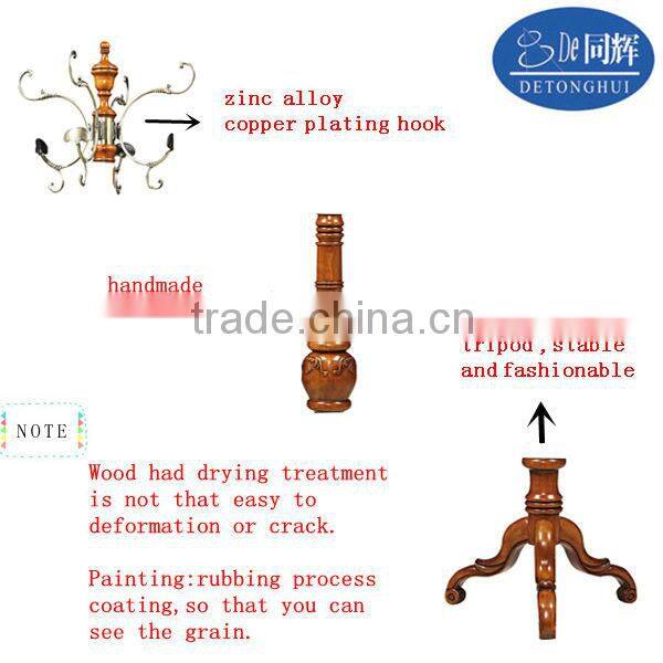 wooden style bedroom furniture coat rack stand (S-16)