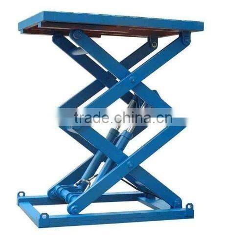 hydraulic scissor lift table for plywood