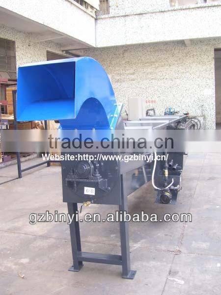 Plastic film washing recycling machine
