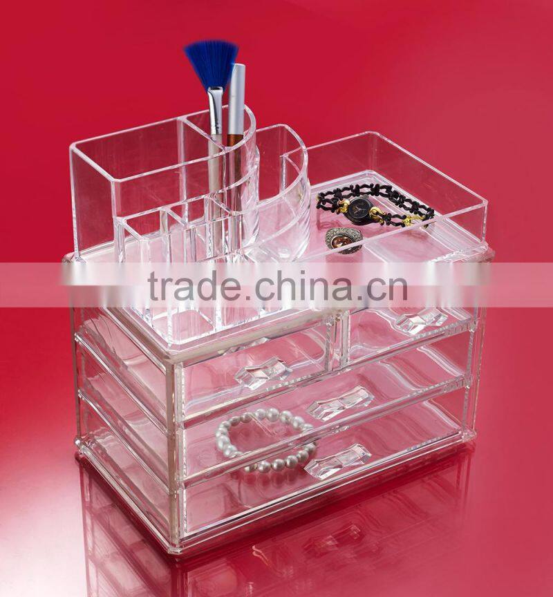 acrylic lipstick holder