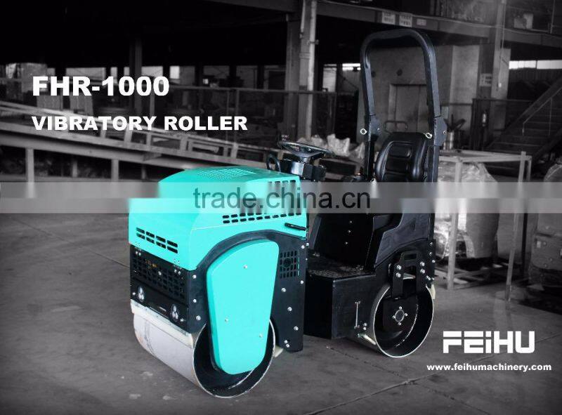 For sale good quality diesel engine electric start mini road roller price are reasonable