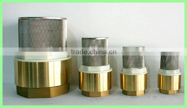 CV-DS008 ISO 228 brass check valve with filter