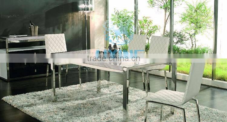 Dining Room Furniture Stainless Steel Legs Dinner Chair