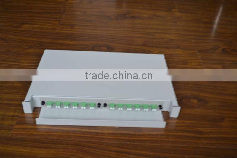 24 FC cores Slidable Rack-mount Fiber Optic Distribution Frame(ODF)
