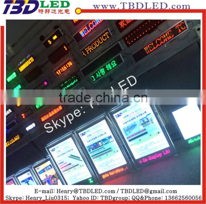 remote fexible bottle led display led mini message sign led message light 0603 led mini display