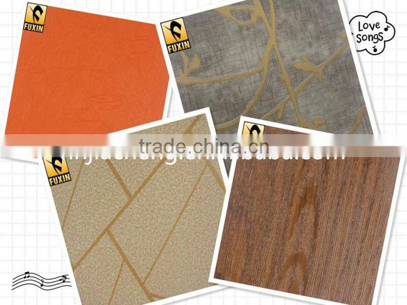 PVC decorative film for wall panel
