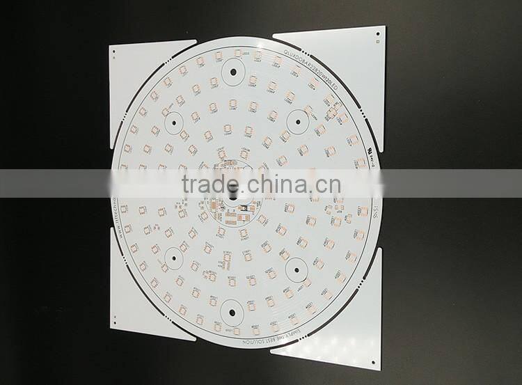 Lead free hasl/osp aluminum pcb board for led light