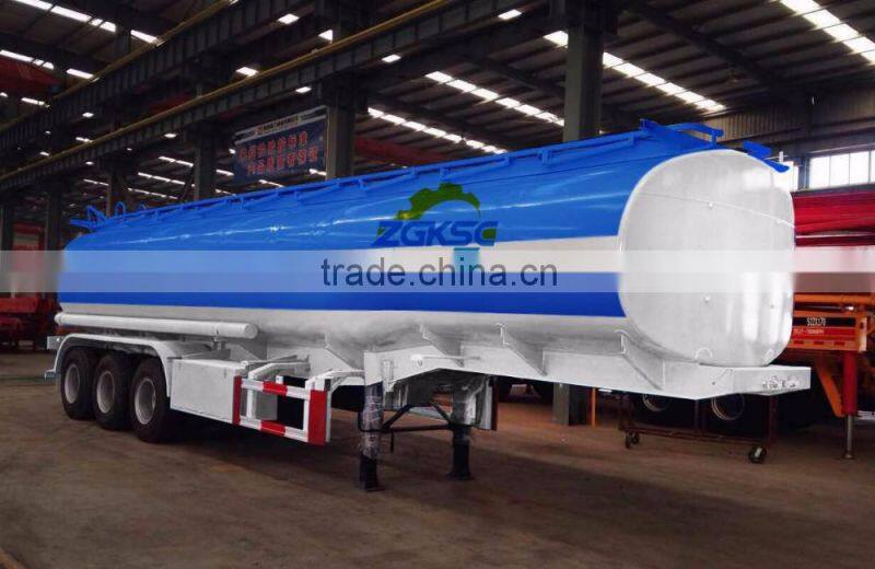 2015 Hot Sale stainless steel Fuel Oil Tanker Trailer
