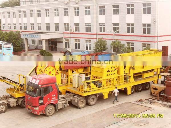 New Condition and mobile crusher Type Mobile Quarry Plant