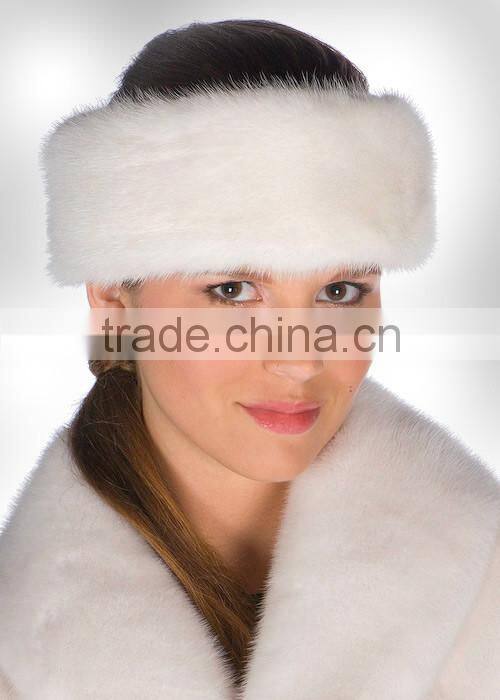 natural fur accessories mink fur headband