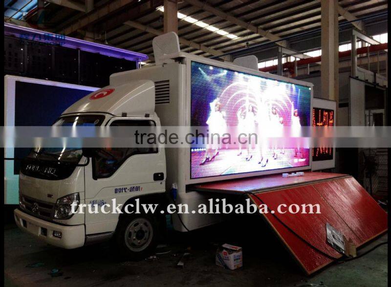 LED mobile truck outdoor advertising roadshow truck outdoor P10 big screen presentation