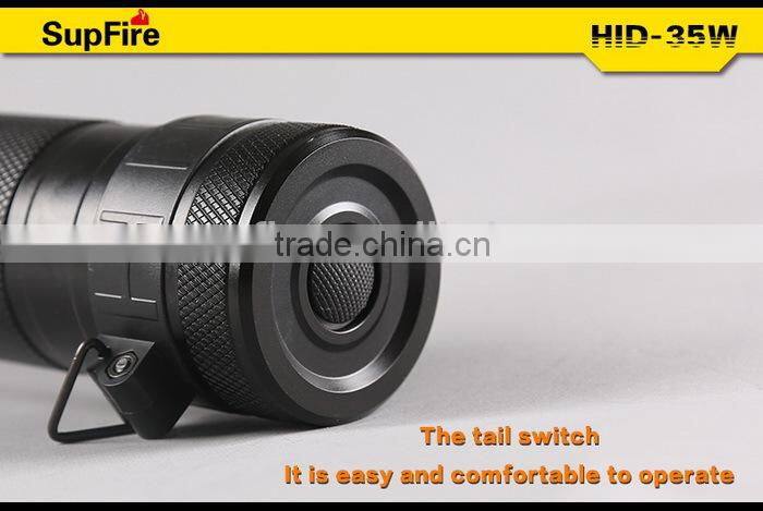 2014 Best Selling Rechargeable 35w High Power 4500lm HID Flashlight/ Torch with CE