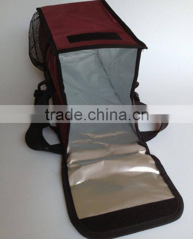 Black 840D polyester Thicken insulated cooler bag