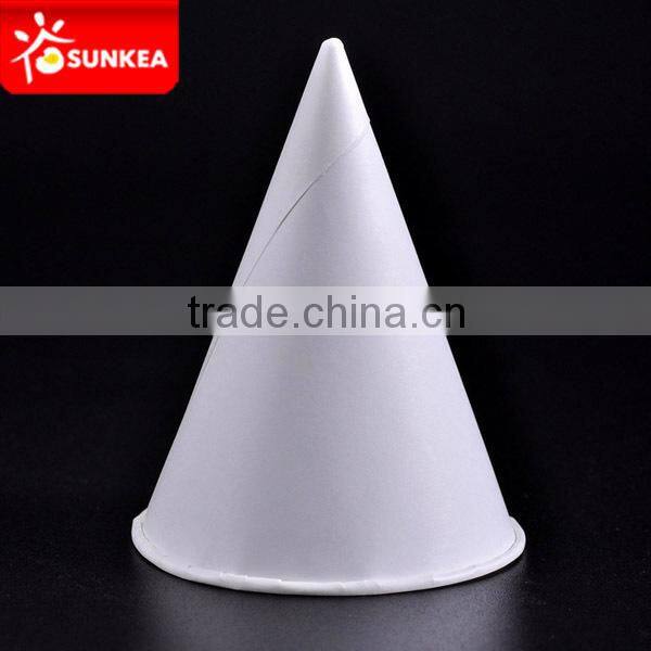Disposable paper snow cone cup custom printed
