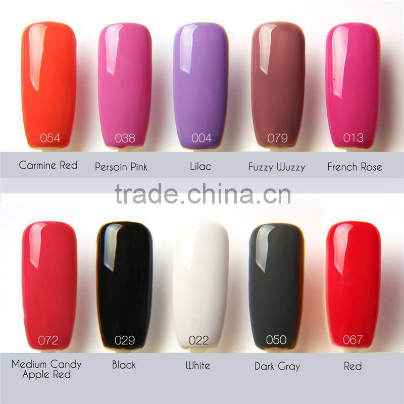 Acrylic one step gel thermal oil based top coat nail polish private label