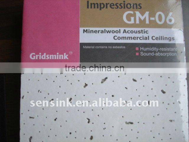 Mineral Fiber Ceiling Board System-GM16