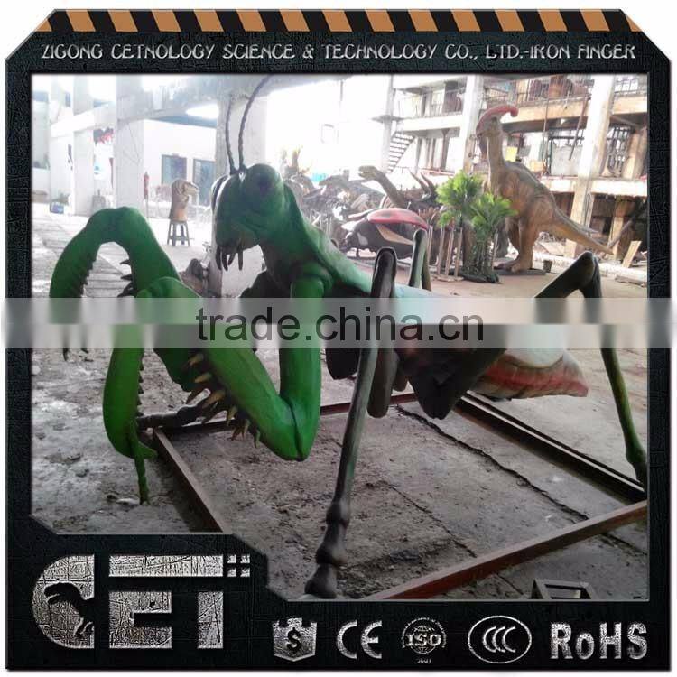 lifelike insect moving animatronic insects Insects park equipment