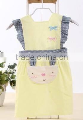 kids cotton apron/baby eating clothes/children painting apron/children apron/baby apron