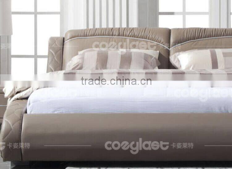 Stylish modern wave bed
