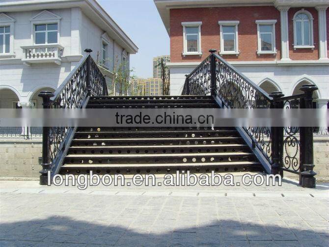 Top-selling outdoor wrought iron railings grill design