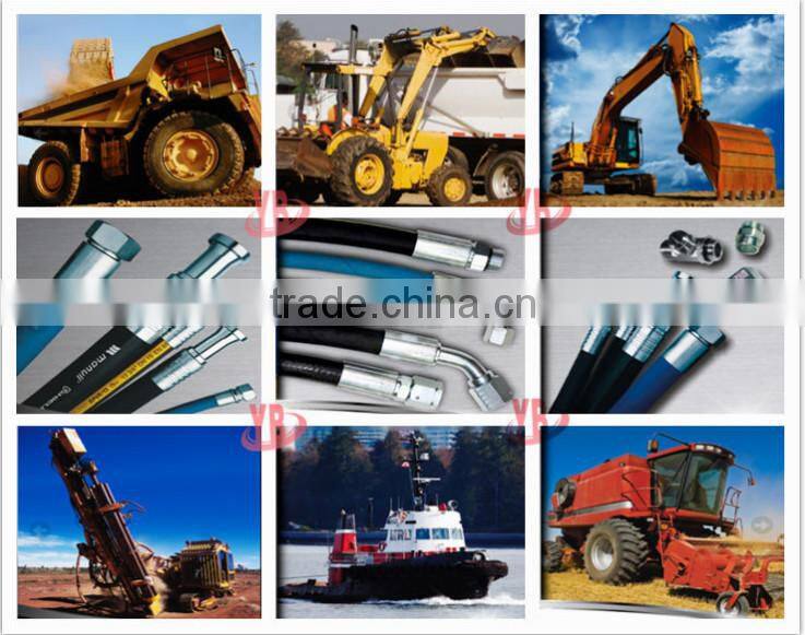 24211-06-06 ORFS flat seal, female galvanized, high pressure brass fitting