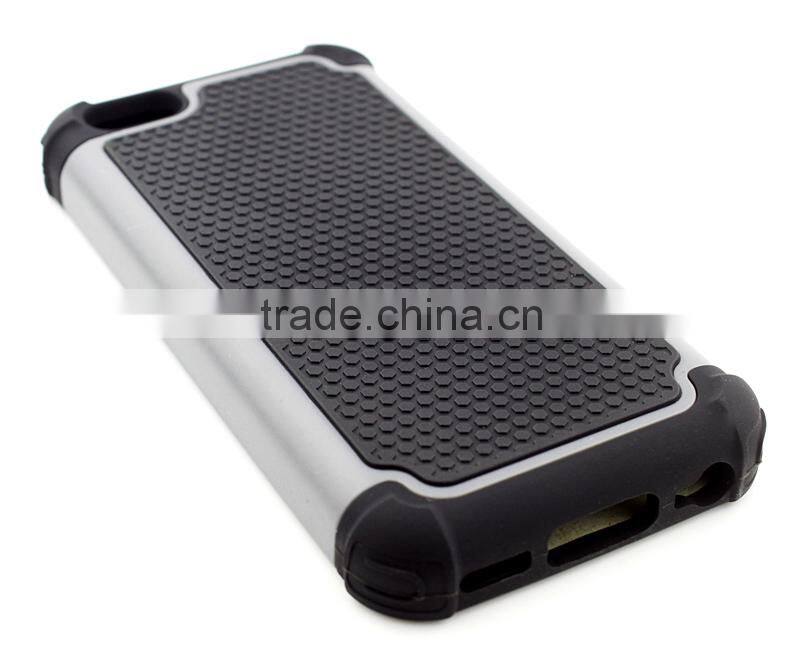 Football style TPU defender hybrid case for iPhone 5C