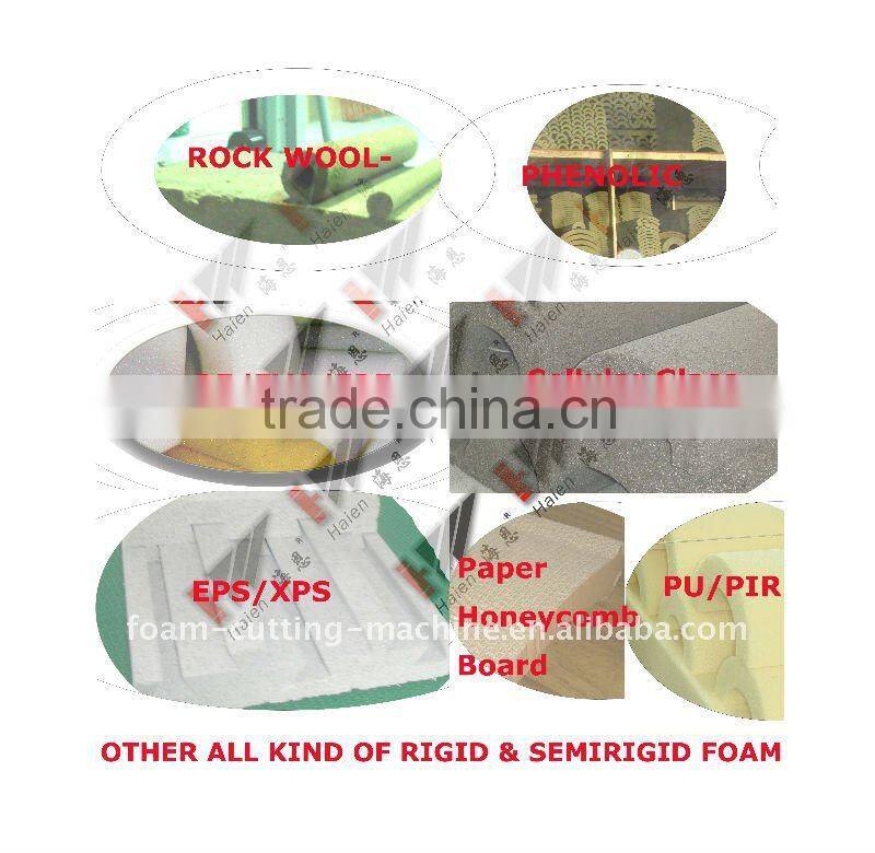 dual fastwire contour foam cutting machine