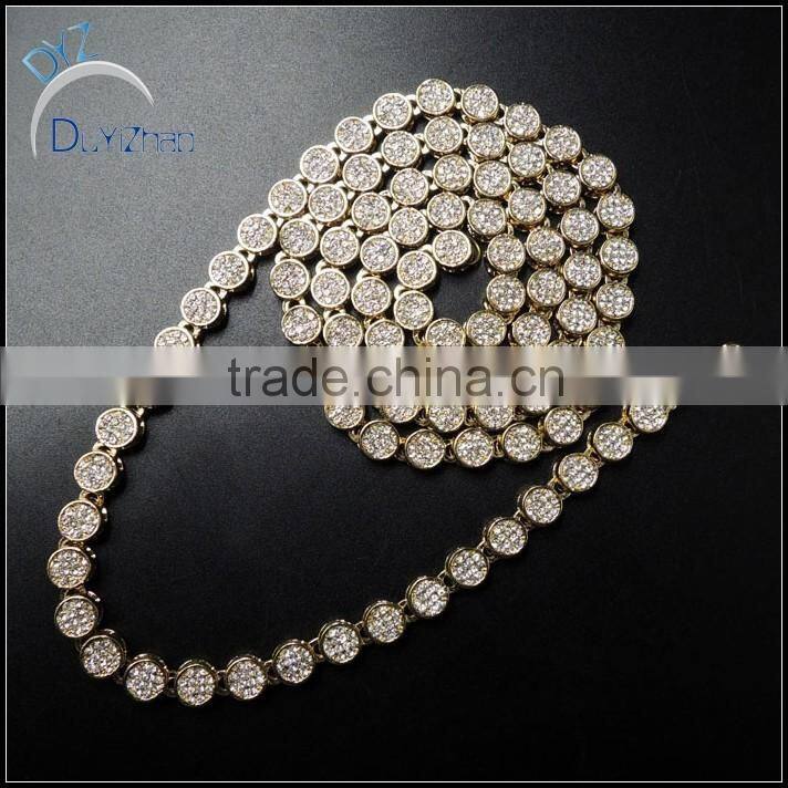 cheap diamond hip hop men's necklace, hip hop necklace