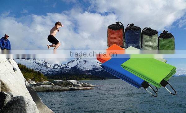 cheap soft stripes microfiber bath towel wholesale