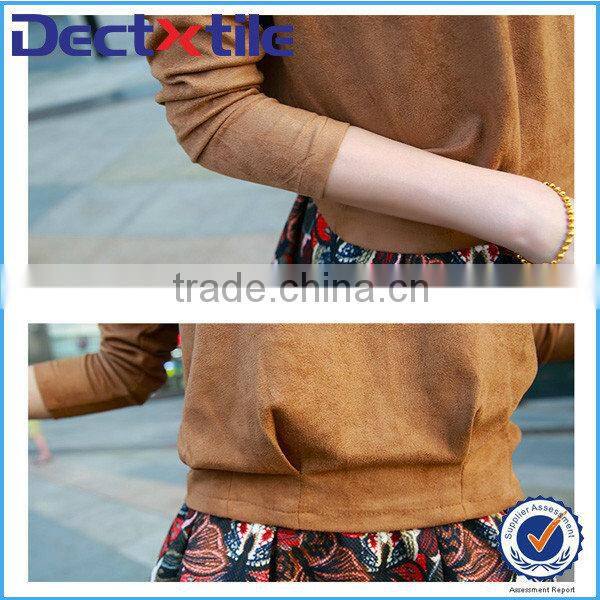 100%polyester suede fabric cheap embossed suede fabric hot selling