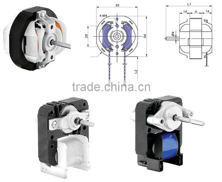 YJ61 single phase motor micro hydraulic motor