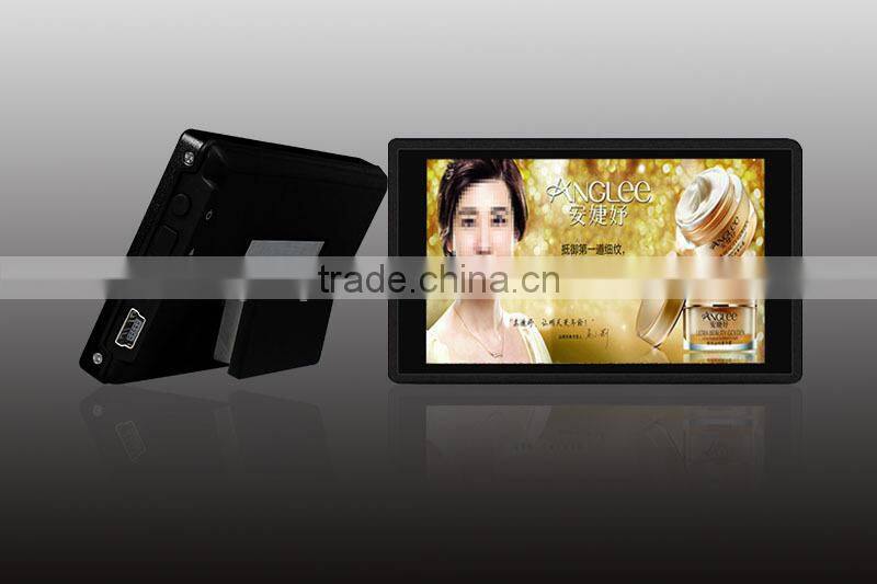 Wearable Video Name Tag W/ Lanyard Video Badge Video Photo Player VNT-1000B 9-11hrs Display 4GB Memory 3'' Screen