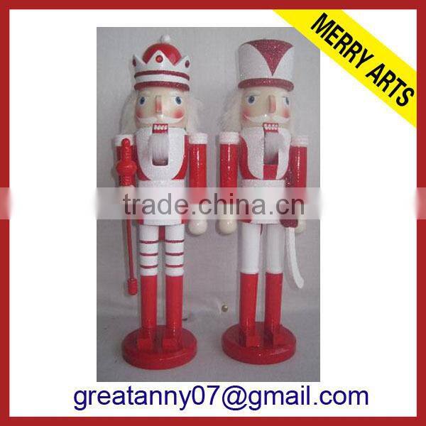Wooden Nutcracker for promotion wholesale toy soldier nutcracker outdoor&indoor nutcracker