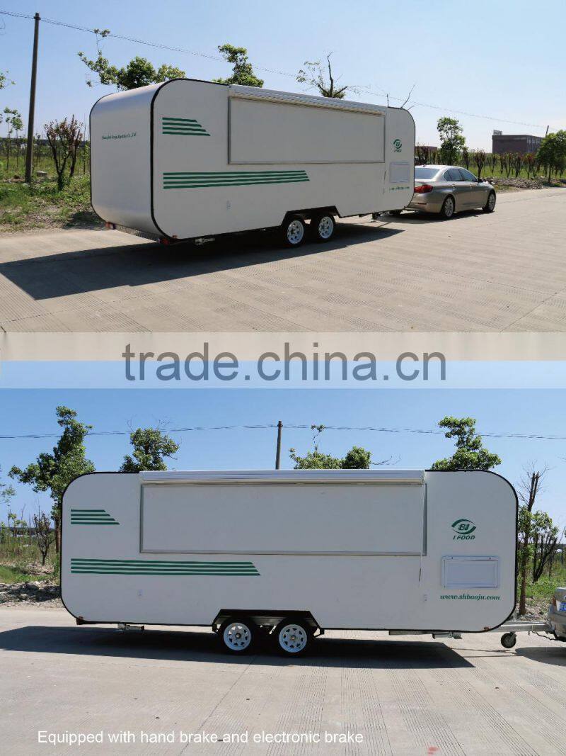 2015 HOT SALES BEST QUALITY salamander grill food trailer food trailer with big wheels food trailer on wheels