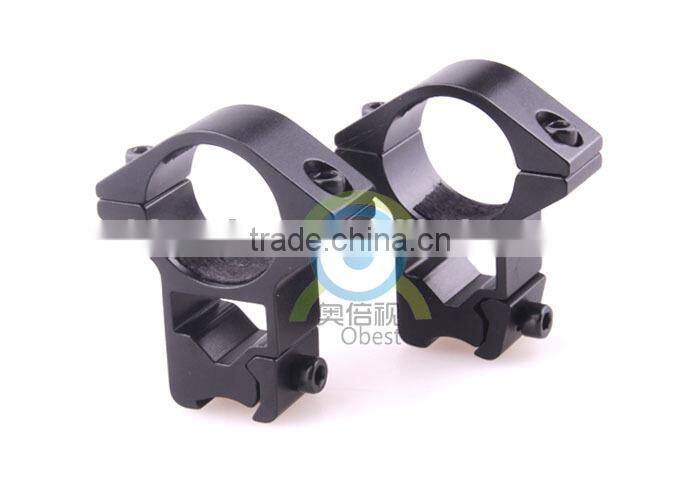 2pcs Low Profile 25.4mm 1" Scope Rings Fits 11mm Dovetail Rail Scope Mount Free Shipping