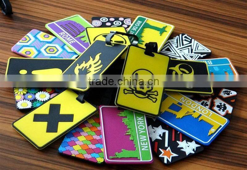 Directly factory Magnetic name tag, blank golf bag tag, plastic golf bag tag.