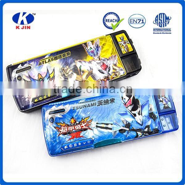 Promotional kid's unusual pencil bags lovely round zipper pencil cases for gifts back to school