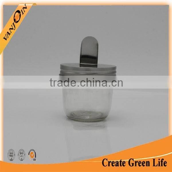 Mason Series Wide Mouth Glass Jam Jar 10oz