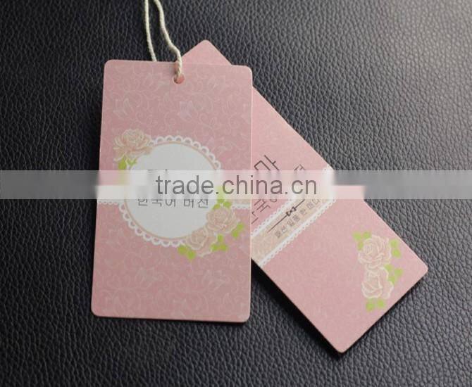 Custom hang tag printing with your own Logo brand on it
