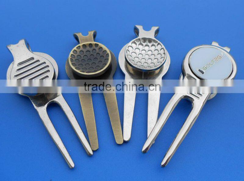 Custom silver christian golf ball marker