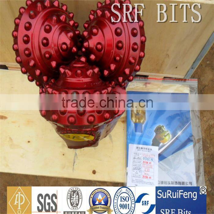 API&ISO quality9 5/8" insert tooth tricone rock roller bit/oil drilling equipment kingdream high quality