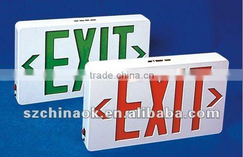 CK-200SR UL cUL edge lit led exit sign