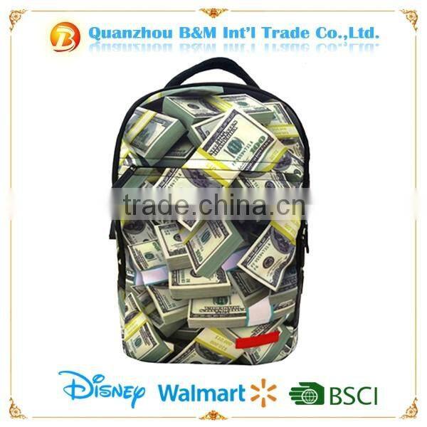 New Fashion Cartoon school bag Men's backpacks