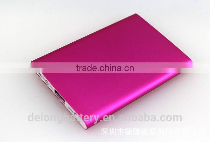 Best slim portable charger, power bank 2000mah for phone