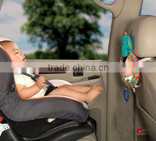plush baby car mirror/baby bear car mirror/baby car seat/baby mirror car