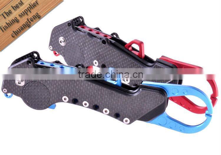 Fishing Pliers control fish Grip overall length of carbon cloth fiber material 185mm Weight 170g (handle length145mm)