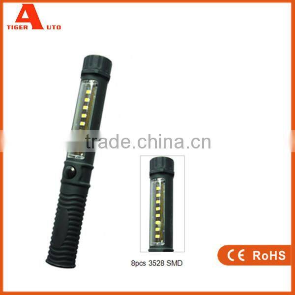2015 wholesale Dry Battery Magnetic inspection light with clip