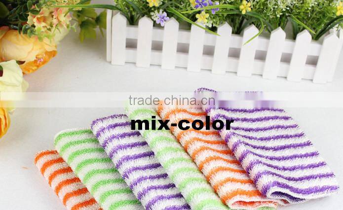 bamboo fiber dish kitchen cleaing towel colorful 003