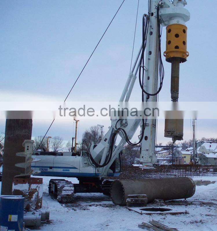 drilling rig for construction usage