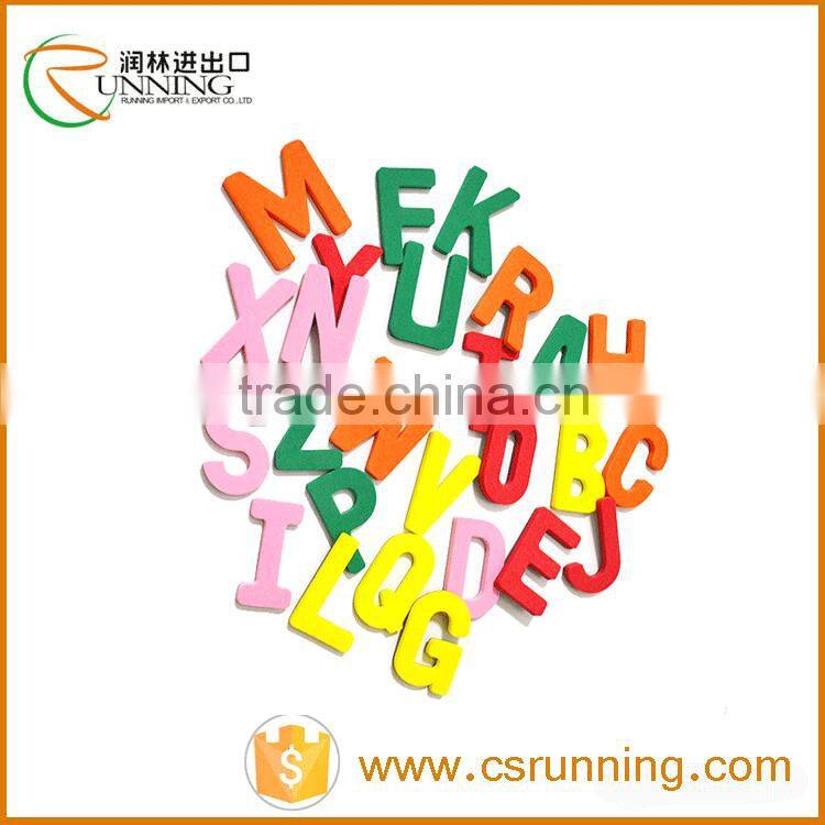 Customized size self adhesive eva foamy craft letter sticker